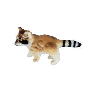 Vintage Bone China Raccoon Figurine Miniature Collectible Animal Trash Panda